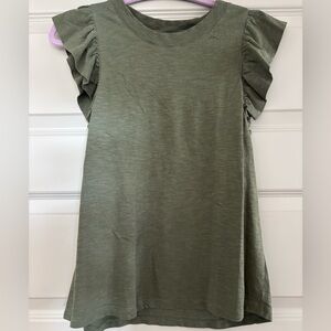 Banana Republic Olive Malibu Tee